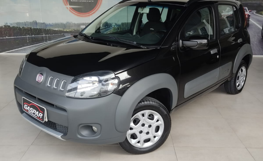 Fiat Uno Way ano 2014 1.0 completo